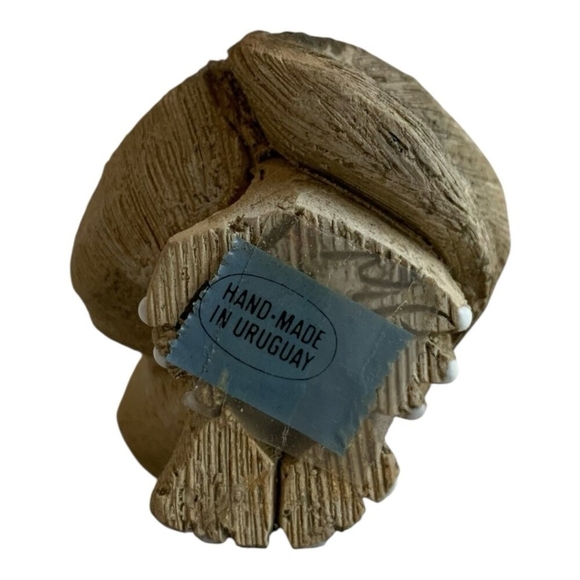 Artesania Rinconada Vintage 3.5” Siamese Cat Hand Crafted Pottery Uruguay Rare - Picture 5 of 5